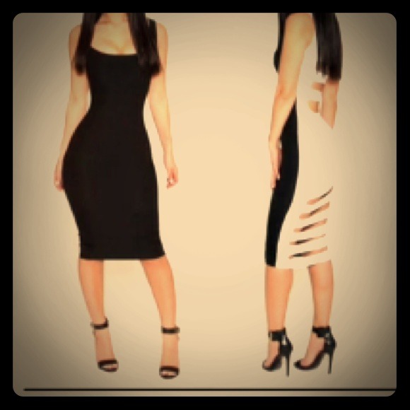 Súper cute black & White dress