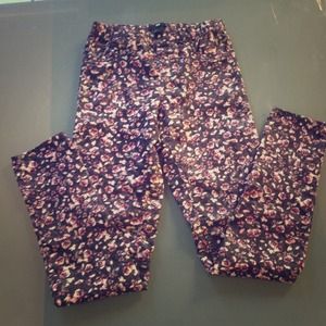 H&M Floral Jeggings