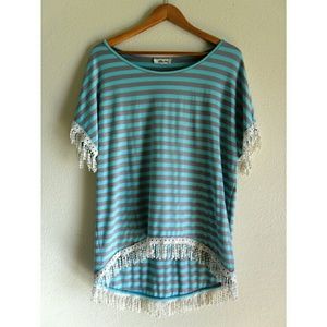 *Sold* Anthropologie Lili's Closet Hi-Lo Top