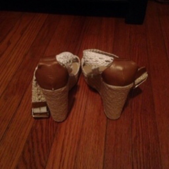 Steve Madden Crochet and Canvas Wedges - Picture 3 of 3