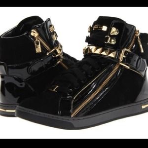 Black Michael Kors High Tops