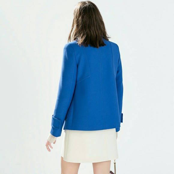 Zara cobalt jacket - Picture 3 of 6