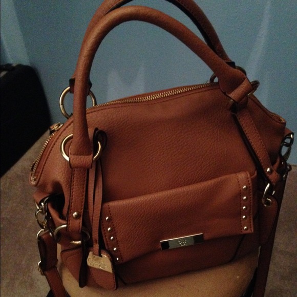 Jessica Simpson brown bag with cross body strap