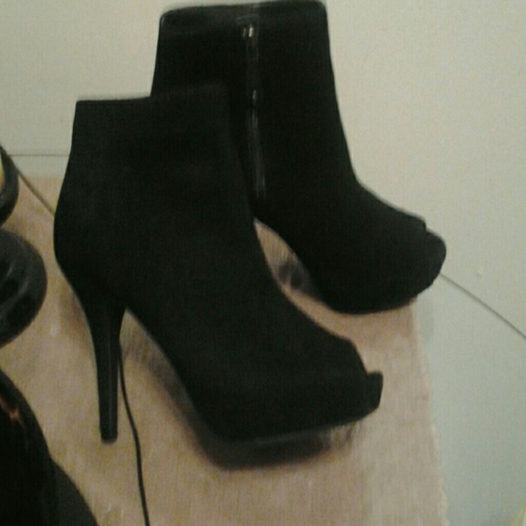 Suede Booties!  NWOB TODAY ONLY! - Picture 3 of 4