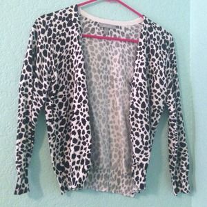 Dalmatian Print Sweater