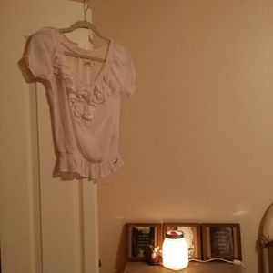Beautiful Ruffle Hollister Top