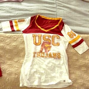 Vintage-look USC women's t-shirt