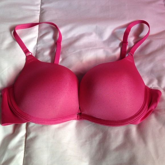Hot pink Victoria's Secret 32C push up bra