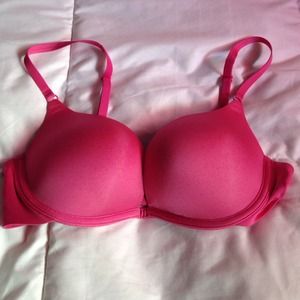 Hot pink Victoria's Secret 32C push up bra