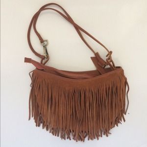 Fringe purse