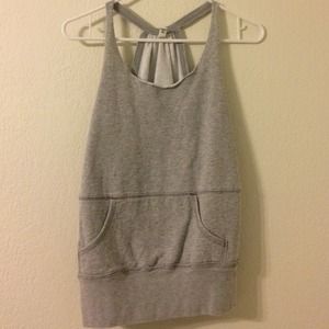 Grey Tank Top with pocket