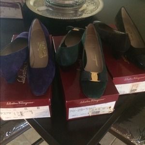 Women's Salvatore Ferragamo Mini-Heels
