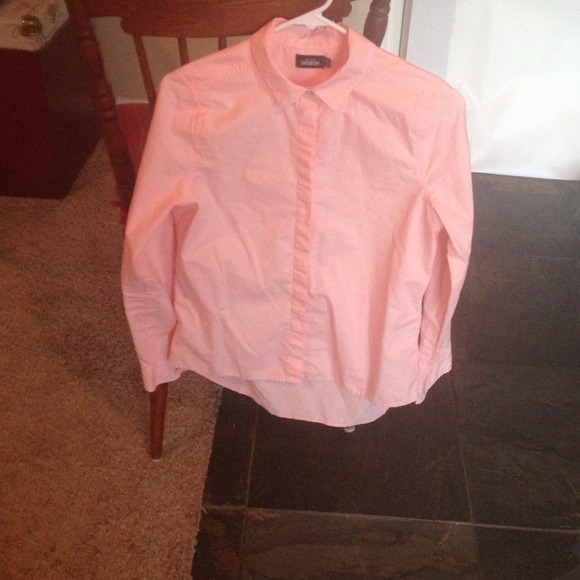 Peachy-pink blouse