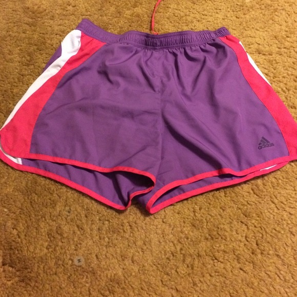 Pink and purple Running shorts