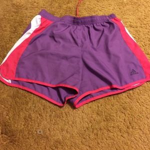 Pink and purple Running shorts