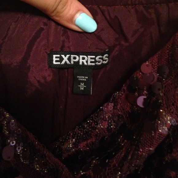 🎁🎈 3.15.15 HP🎉🎊 Express sequined dress - Picture 3 of 3