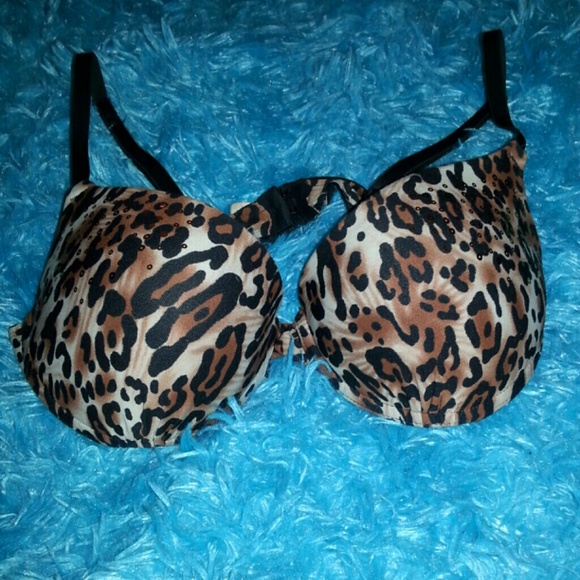Cheetah push up . worn once 34B - Picture 1 of 1