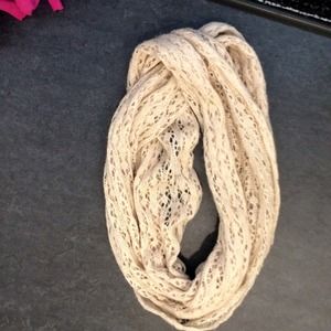 Cream scarf