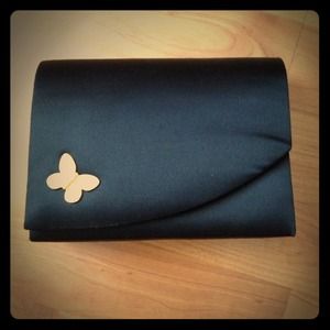 Small clutch with strap