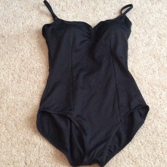 Capezio Black dance Leotard