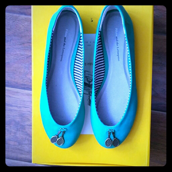 Pilcro and the Letterpress flats frm Anthropologie