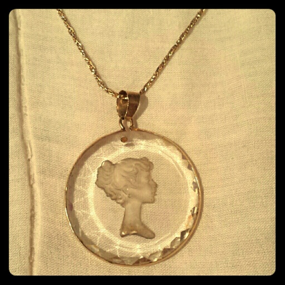 Gold and vintage Pendant