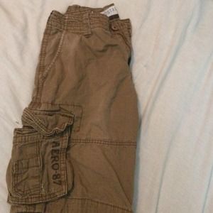 Aeropostale Brown kaki shorts