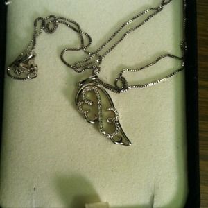 Kay jewelers open heart necklace
