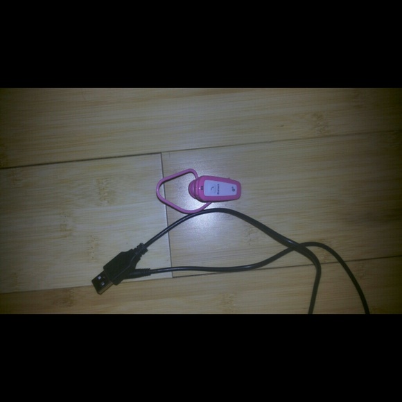 Hot pink handsfree bluetooth