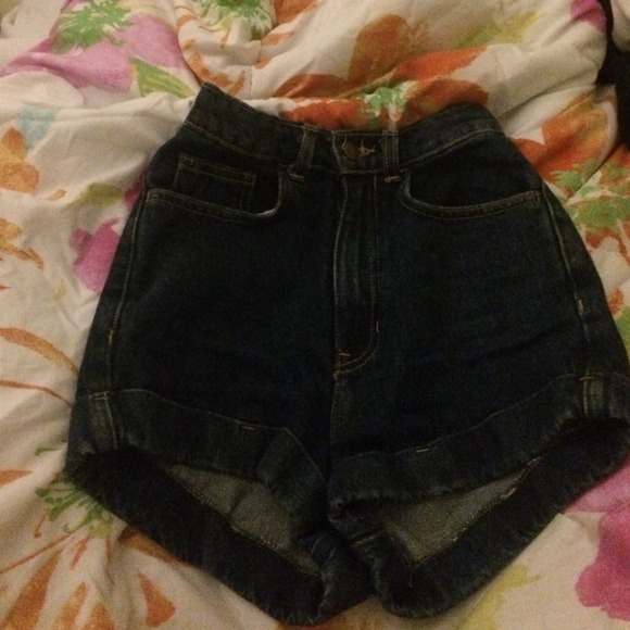 American Apparel High Wasted Shorts