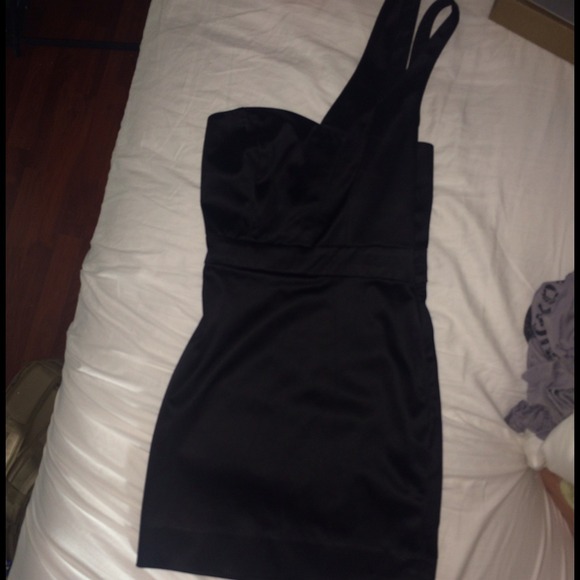 Bebe black mini dress