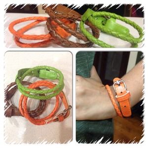Leather bracelet