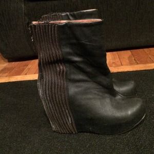 Jeffrey Campbell Zipper Detail Booties