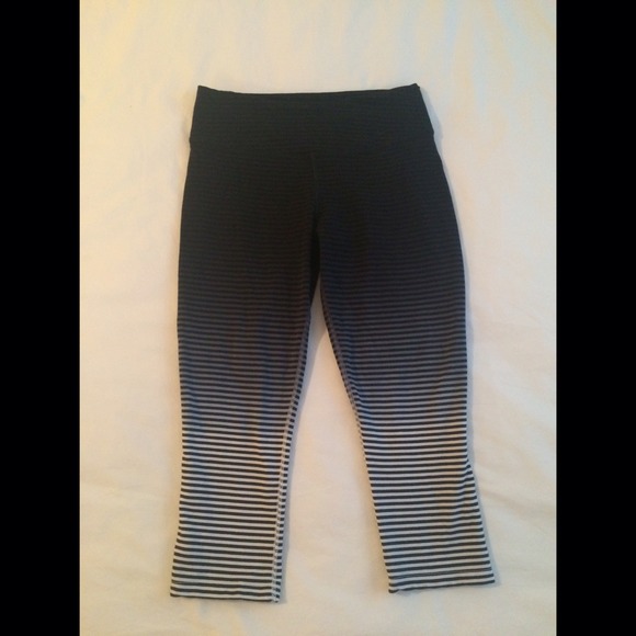 Ombré work out 3 quarter length yogas