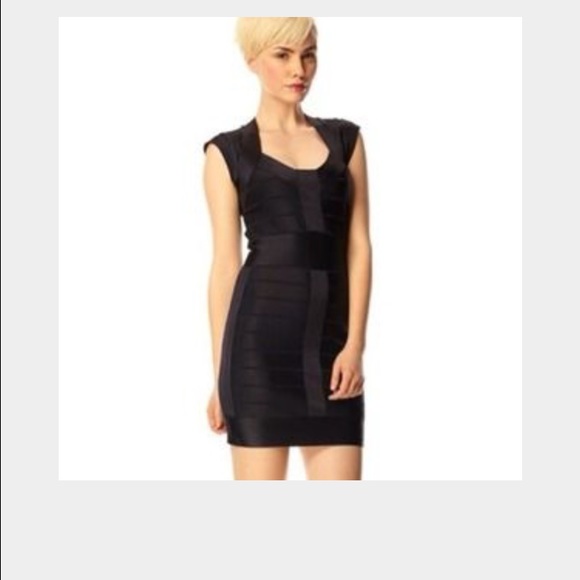 French connection black dress
