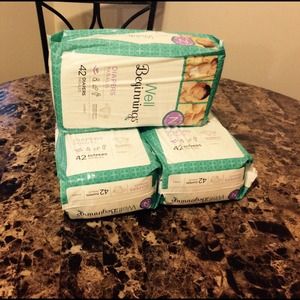 Newborn pampers (5 packs)