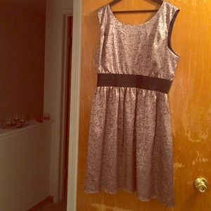 Plus Size Flared Dress