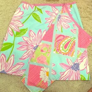 Lily Pulitzer reversible skirt (kids)
