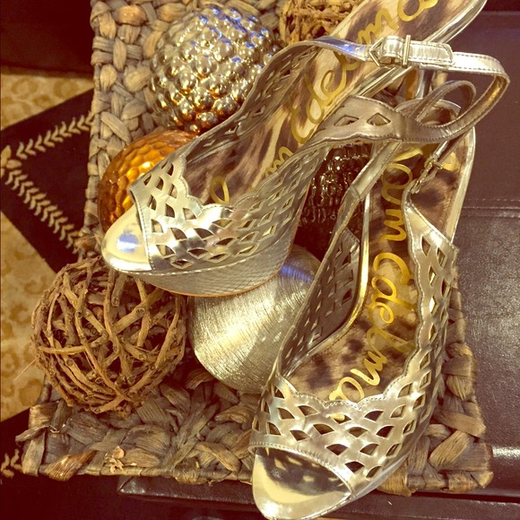 Sam Edelman Platform sling backs