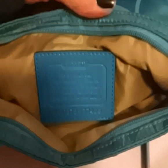 Nylon cross body purse