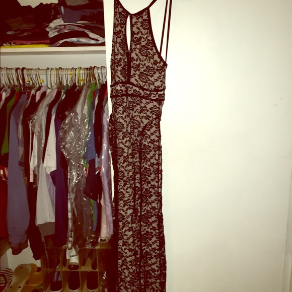 Lace gown