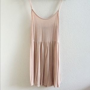 Brandy Melville Pale Pink Nora Dress