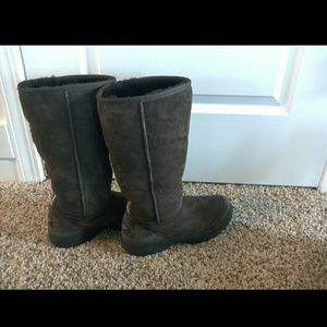 UGG tall braided boots
