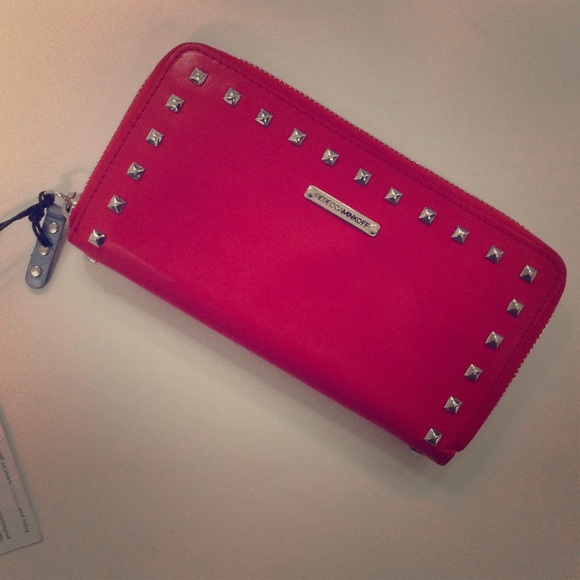 Authentic Rebecca Minkoff Red Studded Wallet
