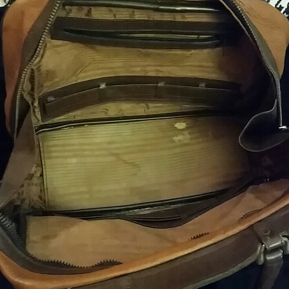 Vintage leather Doctors bag farmhouse decor display - Picture 4 of 4