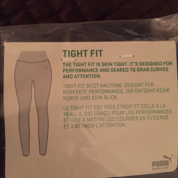 Tight fit Puma work out pants