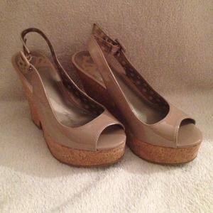 Tan Wedges