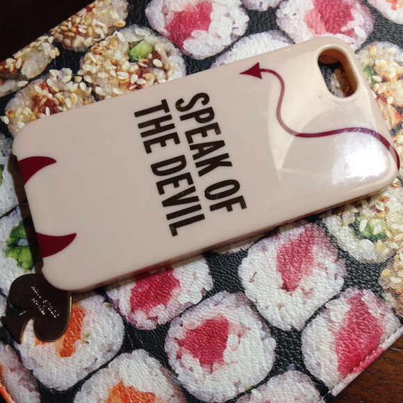 kate spade Accessories - kate spade iPhone 5 / 5s cover Speak of the Devil