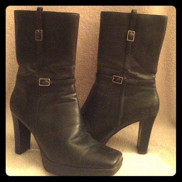 High Heel Black Boots - Picture 1 of 4