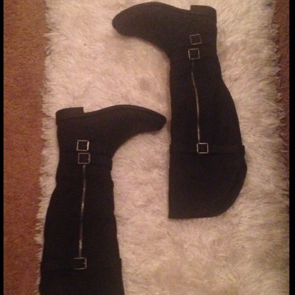 JustFab Aysling Knee High Boots